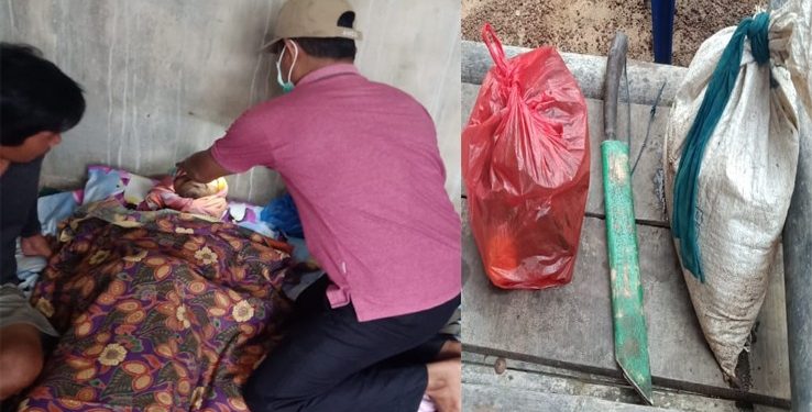 Polsek Gedung Aji Identifikasi Penemuan Mayat di Pinggir Sungai Tulang Bawang
