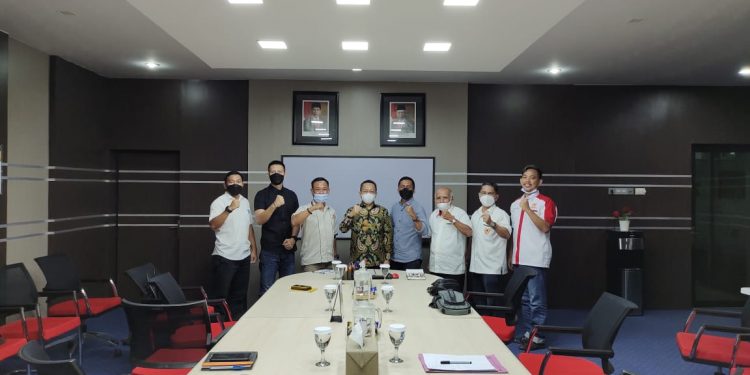 Mansyur YS, Turut Hadir Dalam Rakor KONI TuBaBa Bersama KONI Provinsi