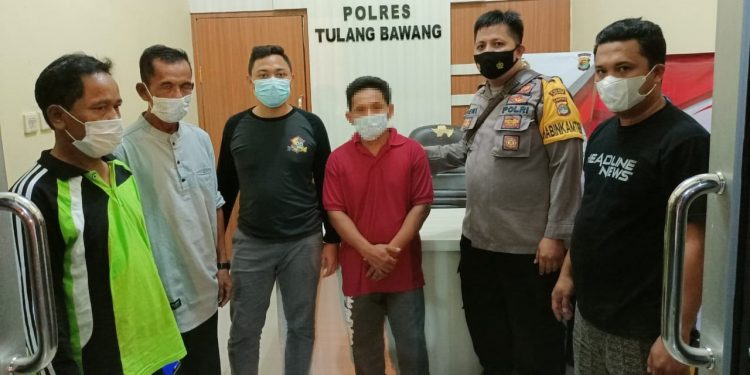 Polres Tulang Bawang Tangkap Pria 40 Tahun Yang Cabuli Anak Perempuan 6 Tahun