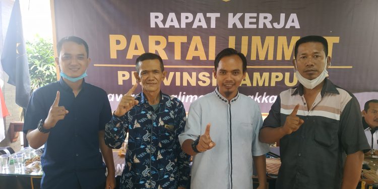 DPD Partai Ummat Tulang Bawang Barat dan DPW Bersinergi ke Akar Rumput
