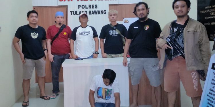 Tekab 308 Polres Tulang Bawang Tangkap Pelaku Curanmor