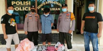 Polsek Banjar Agung Tangkap Pemuda Yang Bakar Messnya Sendiri, Ini Motifnya