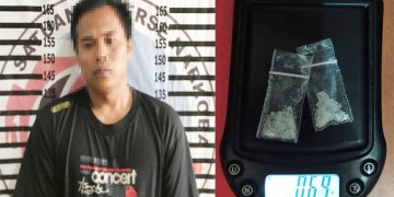 Nyambi Edarkan Narkotika, Seorang Petani Ditangkap Satresnarkoba Polres Tulang Bawang