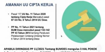 Waspada!  BUMDes Dianggap Ilegal Jika Belum Daftar Menjadi Badan Hukum sampai Tanggal 22 Februari 2022