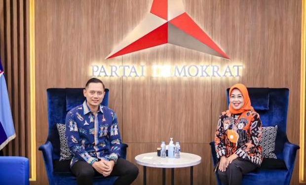 Bertemu Sylviana Murni Tamu Spesial dan Teman Seperjuangan Ketua Umum DPP Partai Demokrat Agus Harimurti Yudhoyono dan Anggota DPD Sylviana Murni