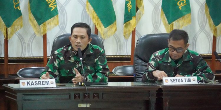 Antisipasi Penyalahgunaan Anggaran, Tim Dalprog Kodam IV/Diponegoro Kunjungi Korem 071/Wijayakusuma