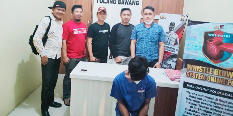 Cabuli Pelajar di Gubuk Bekas Warung, Pemuda 20 Tahun Ditangkap Polres Tulang Bawang