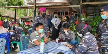 Bupati Poso Apresiasi Danlanal Palu Serbu Vaksinasi Untuk Masyarakat