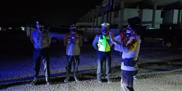 Ratusan Personel Polres TuBaBa Diterjunkan Untuk Pengamanan Malam Takbir Idul Adha