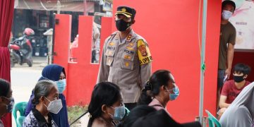 Polres Tulang Bawang Sukses Vaksinasi Ribuan Warga di 5 Lokasi Berbeda Dalam Sehari