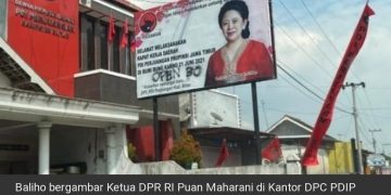 Baliho Puan Maharani Jadi Korban Vandalisme