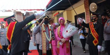 Acara Pisah Sambut Kapolres Tulang Bawang Barat