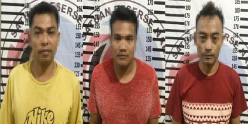 Gerebek Kontrakan di Menggala, Polisi Tangkap Tiga Orang Yang Sedang Asyik Pesta Narkotika