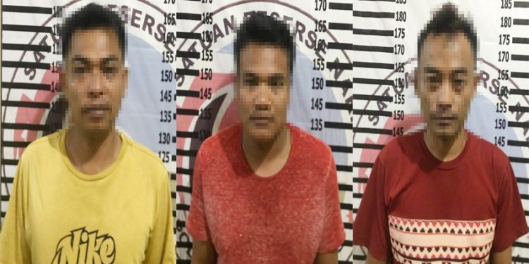 Gerebek Kontrakan di Menggala, Polisi Tangkap Tiga Orang Yang Sedang Asyik Pesta Narkotika