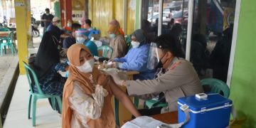 Polres Tulang Bawang Buka Dua Gerai Vaksin Presisi, Berikut Lokasi dan Hasilnya