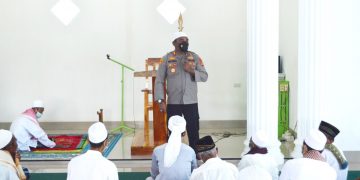 Laksanakan Jumling ke Masjid, Ini Pesan Yang Disampaikan Kapolres Tulang Bawang
