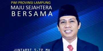 Juniardi,Mantap Calonkan diri Sebagai Ketua PWI Provinsi Lampung, dengan Visi “Maju Bersama Sejahtera”