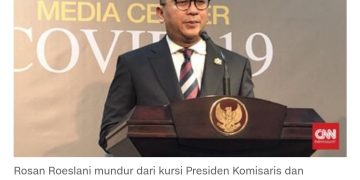 Rosan Roeslani Pamit Undur Diri dari PT Bumi Resources Tbk