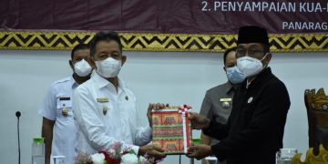 Fauzi Hasan dan Novriwan  Jaya Hadir Paripurna DPRD TuBaBa