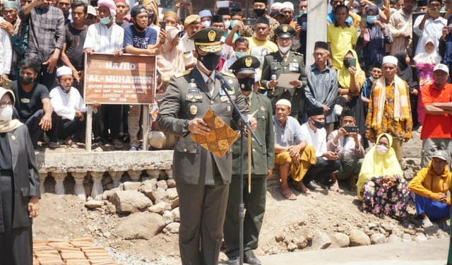 Danrem 162/WB Pimpin Langsung Upacara Militer Penerimaan dan Pemakaman Jenazah Kapten Chb Anumerta Dirman