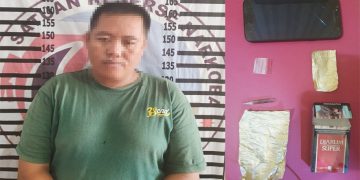 Polres TuBa Tangkap Pembawa Narkotika di Jalan Lintas Kampung Banjar Agung