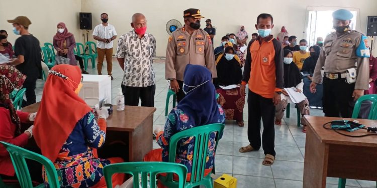 AKBP Hujra: Dua Hari Digelar, 14.529 Warga Berhasil Divaksinasi