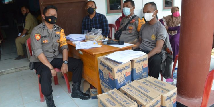 Polsek Banjar Agung Siapkan Doorprize Untuk Warga di Gerai Vaksinasi