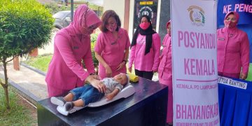 Ketua Bhayangkari Cabang Tulang Bawang Lakukan Kunker, Berikut Kegiatannya