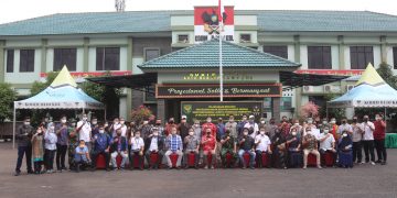 Pererat Silaturahmi Kodim 0410/KBL Gelar Komsos Bersama Komponen Bangsa Lainnya Semester II TA. 2021