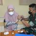 Serbuan Vaksinasi Covid 19 Koramil 410-05/TKP Menyasar Lingkungan Kampus STKIP Bandar Lampung