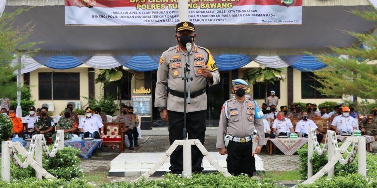 Polres Tulang Bawang Gelar Operasi Lilin Krakatau 2021, Catat Tanggal dan Sasarannya