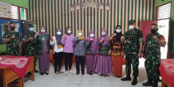 Koramil 410-06/Kedaton Kembali Menggelar Serbuan Vaksin Covid 19 di Wilayah Binaan