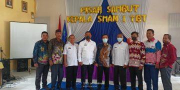 Pisah Sambut Kepala Sekolah SMAN 1 TBT, Tulang Bawang Barat
