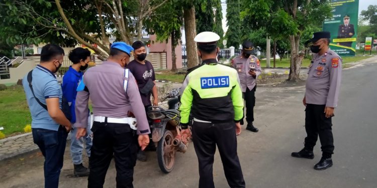Polsek Menggala Gelar KRYD, Berikut Lokasi dan Hasilnya