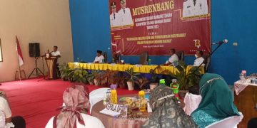 Fauzi Hasan Wakil Bupati TuBaBa Buka Langsung Musrenbang Kecamatan TBT