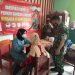 Koramil 410-06/Kedaton Kembali Gelar Vaksinasi Covid 19 di Wilayah Binaan