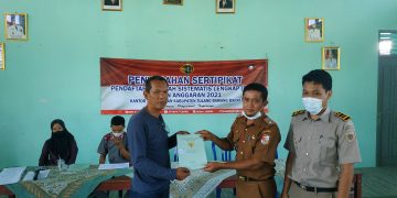 Tiyuh Candra Jaya Dapatkan 153 Kouta Sertifikat PTSL Tahun 2021