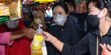 Cek Langsung Kelangkaan Minyak Goreng di Lapangan, Nama Puan Maharani Trending di Twitter