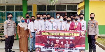 Bag SDM Polres Tulang Bawang Sosialisasikan Rekrutmen Polri Penerimaan Terpadu TA 2022