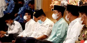 H. Budi Utomo Ikuti Peringatan Nuzulul Qur’an 1443 H Secara Virtual dengan Pemerintah Provinsi Lampung