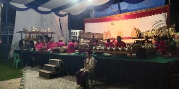 Tiyuh Margo Mulyo Adakan Pagelaran Wayang Kulit dan Doa Bersama