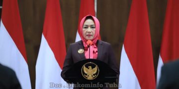 Jelang Ramadhan, Bupati Winarti Lantik Pejabat di Lingkup Pemerintah Kabupaten Tulang Bawang