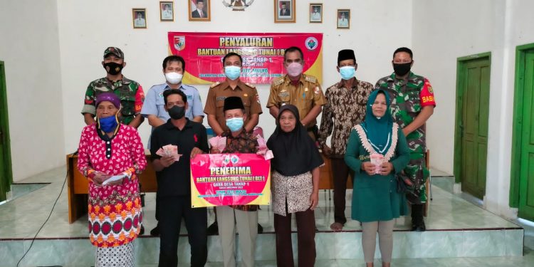 87 KPM Terima Bantuan BLT DD Tiyuh Toto Mulyo