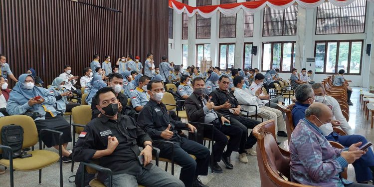 Pengurus SMSI Lampung Hadiri Pengukuhan Pengurus IJP