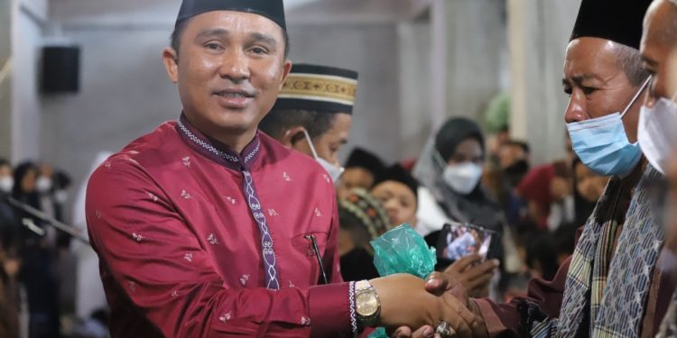 Masjid Arrahman Pekon Jagaraga Dapat Kunjungan Safari Ramadhan Oleh H Parosil Mabsus