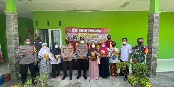 Polsek Lambu Kibang, Gelar Vaksinasi Berhadiah Minyak Goreng