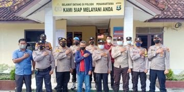 Wakapolda Lampung Kunjungi Tiga Polsek di Wilayah Hukum Polres Tulang Bawang
