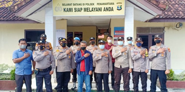 Wakapolda Lampung Kunjungi Tiga Polsek di Wilayah Hukum Polres Tulang Bawang