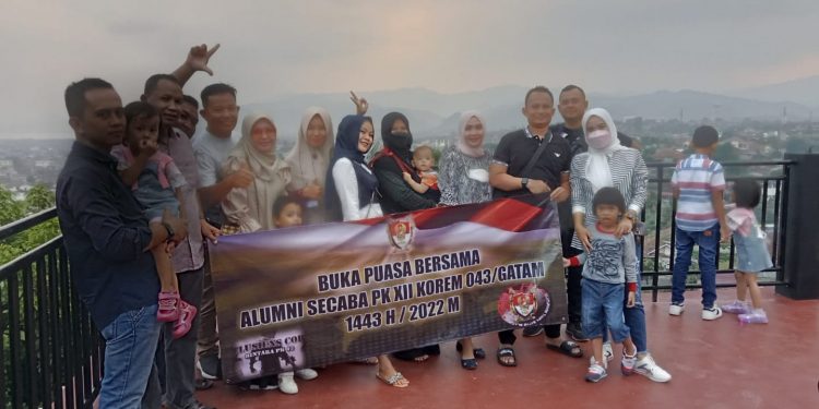 Pererat Silatutahmi, Alumni Bintara PK XII Menggelar Baksos dan Buka Puasa Bersama