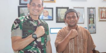 Pererat Silaturahmi, Dandim Faisol Izuddin Karimi Kunjungi Ponpes Al-Karomah Bhatiniyah